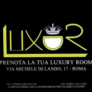 Bed & Breakfast Luxor Eco Casa E Per Vacanze In Centro Piazza Bologna, Colosseo, Piazza Di Spagna, Vaticano, San Pietro, Sapienza, Fontana Di Trevi, Piazza Navona, Trastevere, Tiburtina, Termini, Aeroporto